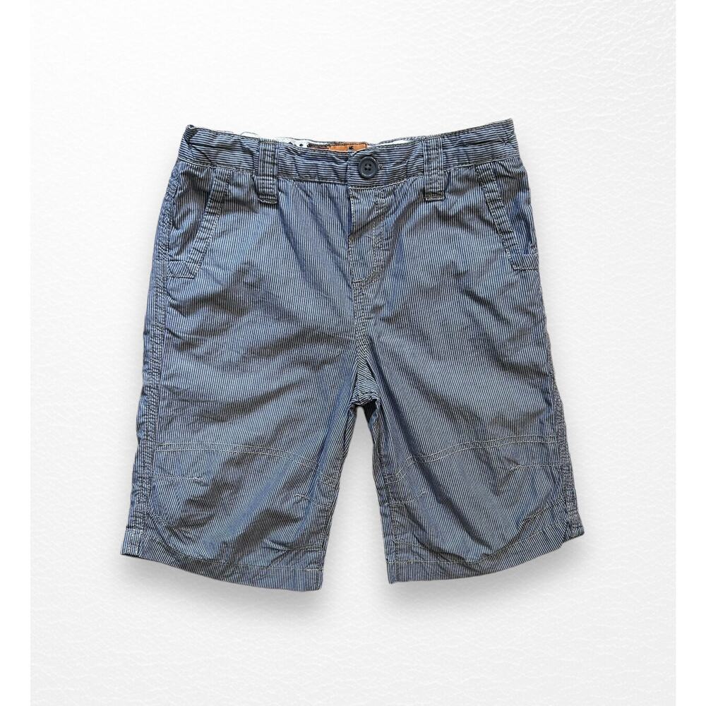 Tu Engineer Stripe Bermuda Shorts, Size 4/5
